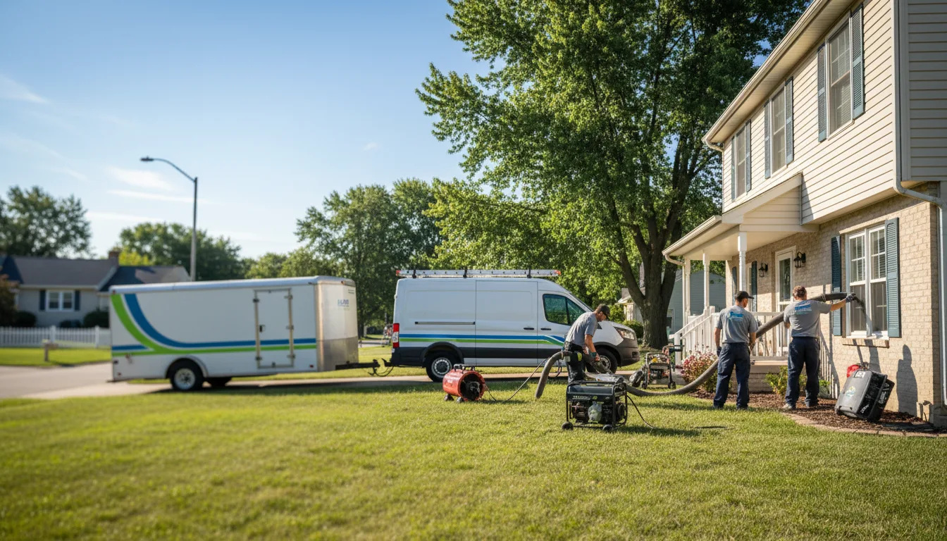 Flooded Basement Restoration And Cleanup With Repair in Jefferson Valley, NY near me